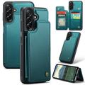 Samsung Galaxy A56 Caseme C22-etui RFID-kortpung - grøn