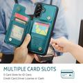 Samsung Galaxy A56 Caseme C22-etui RFID-kortpung - grøn