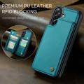 Samsung Galaxy A56 Caseme C22-etui RFID-kortpung - grøn