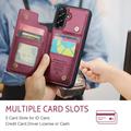 Samsung Galaxy A56 Caseme C22-etui RFID-kortpung - rød