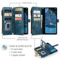 Samsung Galaxy A56 Caseme C30 Multifunktionel Pung - Blå