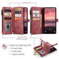 Samsung Galaxy A56 Caseme C30 Multifunktionel Pung - Rød