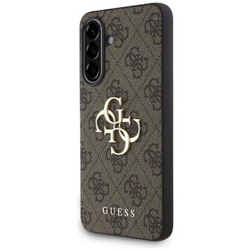 Samsung Galaxy A56 Guess 4G Big Metal Logo Hybrid Cover - Brun