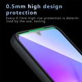 Samsung Galaxy A56 Mat Frostet Hybrid Cover - Sort
