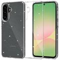 Samsung Galaxy A56 Tech-Protect FlexAir Glitter TPU Cover - Gennemsigtig