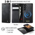 Samsung Galaxy A57 Caseme C49 2-i-1 aftagelig pungetui - MagSafe-kompatibel, RFID - Sort