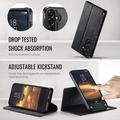 Samsung Galaxy A57 Caseme C49 2-i-1 aftagelig pungetui - MagSafe-kompatibel, RFID - Sort