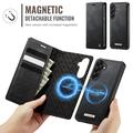 Samsung Galaxy A57 Caseme C49 2-i-1 aftagelig pungetui - MagSafe-kompatibel, RFID - Sort