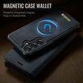 Samsung Galaxy A57 Caseme C49 2-i-1 aftagelig pungetui - MagSafe-kompatibel, RFID - Sort