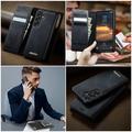 Samsung Galaxy A57 Caseme C49 2-i-1 aftagelig pungetui - MagSafe-kompatibel, RFID - Sort
