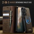 Samsung Galaxy A57 Caseme C49 2-i-1 aftagelig pungetui - MagSafe-kompatibel, RFID - Kaffe