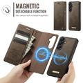 Samsung Galaxy A57 Caseme C49 2-i-1 aftagelig pungetui - MagSafe-kompatibel, RFID - Kaffe