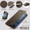 Samsung Galaxy A57 Caseme C49 2-i-1 aftagelig pungetui - MagSafe-kompatibel, RFID - Kaffe