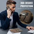 Samsung Galaxy A57 Caseme C49 2-i-1 aftagelig pungetui - MagSafe-kompatibel, RFID - Kaffe