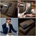 Samsung Galaxy A57 Caseme C49 2-i-1 aftagelig pungetui - MagSafe-kompatibel, RFID - Kaffe