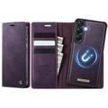 Samsung Galaxy A57 Caseme C49 2-i-1 aftagelig pungetui - MagSafe-kompatibel, RFID - Lilla