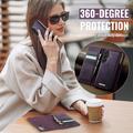 Samsung Galaxy A57 Caseme C49 2-i-1 aftagelig pungetui - MagSafe-kompatibel, RFID