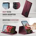 Samsung Galaxy A57 Caseme C49 2-i-1 aftagelig pungetui - MagSafe-kompatibel, RFID - Rød