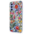 Samsung Galaxy A57 TPU-cover med blomstermønster - Liljer