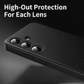 Samsung Galaxy A57 Smart Clear View Flip etui med kortplads - Sort