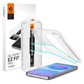Samsung Galaxy A57 Spigen Glas.tR EZ Fit Pro Skærmbeskyttelse Hærdet Glas - 2 Stk. - Klar