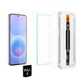Samsung Galaxy A57 Spigen Glas.tR EZ Fit Pro Skærmbeskyttelse Hærdet Glas - 2 Stk. - Klar