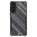 Samsung Galaxy A57 Tactical Quantum Stealth Cover med forstærkede hjørner - klar / sort