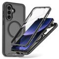 Samsung Galaxy A57 Tech-Protect Defense360 MagSafe-etui med skærmbeskytter - sort
