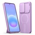 Samsung Galaxy A57 Tech-Protect Kevlar Aura Cover - MagSafe-kompatibel - Violet