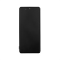 Samsung Galaxy A71 Skærm & For Cover GH82-22152A - Sort