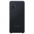 Samsung Galaxy A71 Silikone Cover EF-PA715TBEGEU - Sort