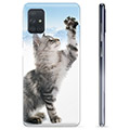 Samsung Galaxy A71 TPU Cover - Kat