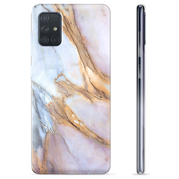 Samsung Galaxy A71 TPU Cover - Elegant Marmor