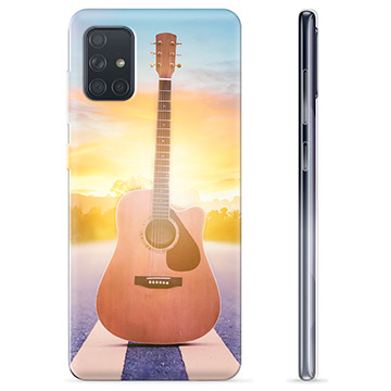 Samsung Galaxy A71 TPU Cover - Guitar
