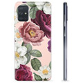 Samsung Galaxy A71 TPU Cover - Romantiske Blomster