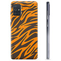 Samsung Galaxy A71 TPU Cover - Tiger