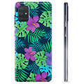 Samsung Galaxy A71 TPU Cover - Tropiske Blomster