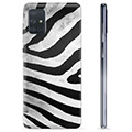 Samsung Galaxy A71 TPU Cover - Zebra