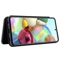 Samsung Galaxy A72 5G/4G Flip Cover - Karbonfiber
