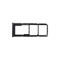 Samsung Galaxy A9 (2018) SIM & MicroSD-kort Bakke GH98-43612A - Sort