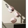 Samsung Galaxy Buds 4/4 Pro Ringke silikoneetui - stødsikker beskyttelse - Pink sand