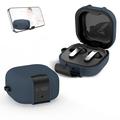 Samsung Galaxy Buds 4/4 Pro Tech-Protect Slim Hook-etui - Marineblå