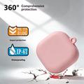 Samsung Galaxy Buds 4/Buds 4 Pro Silikone Cover med Karabinhage - Pink