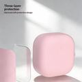 Samsung Galaxy Buds 4/Buds 4 Pro Silikone Cover med Karabinhage - Pink