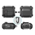 Samsung Galaxy Buds3/Buds3 Pro/Buds3 FE Tech-Protect Carbonox-etui - sort