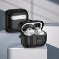 Samsung Galaxy Buds3/Buds3 Pro/Buds3 FE Tech-Protect Slim Hook Etui - Sort