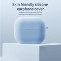 Samsung Galaxy Buds3 FE Silikone Cover med Karabinhage - Sky Blå
