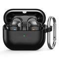 Samsung Galaxy Buds3 Pro Silikone Cover med Karabinhage