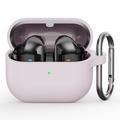 Samsung Galaxy Buds3 Pro Silikone Cover med Karabinhage