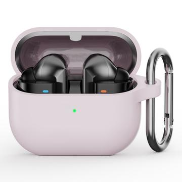 Samsung Galaxy Buds3 Pro Silikone Cover med Karabinhage - Pink